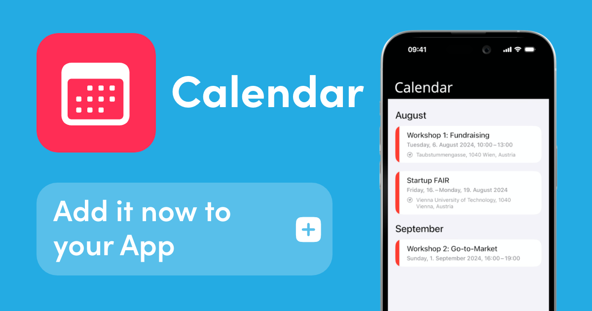 Calendar screenshot
