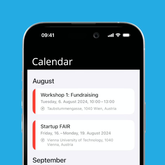 Calendar screenshot