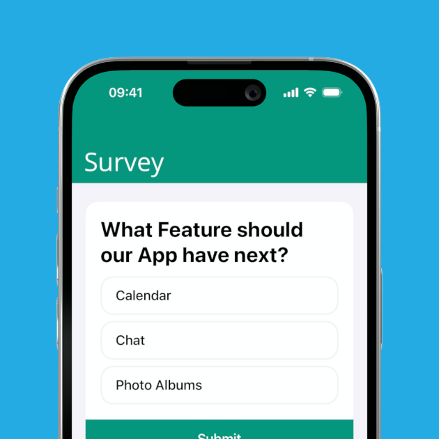 Survey screenshot